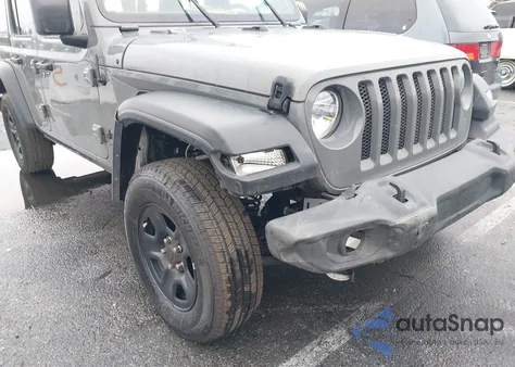 2022 Jeep Wrangler Unlimited Sport 4X4 from USA, damaged, VIN 1C4HJXDG8NW126143